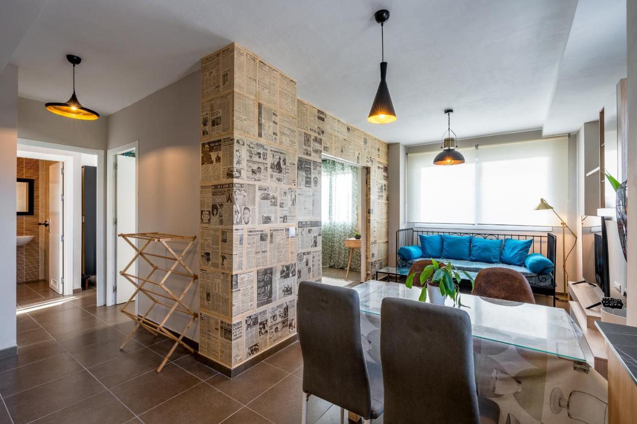 Bonito Apartamento En La Playa Con Piscina Torrenueva  Luaran gambar